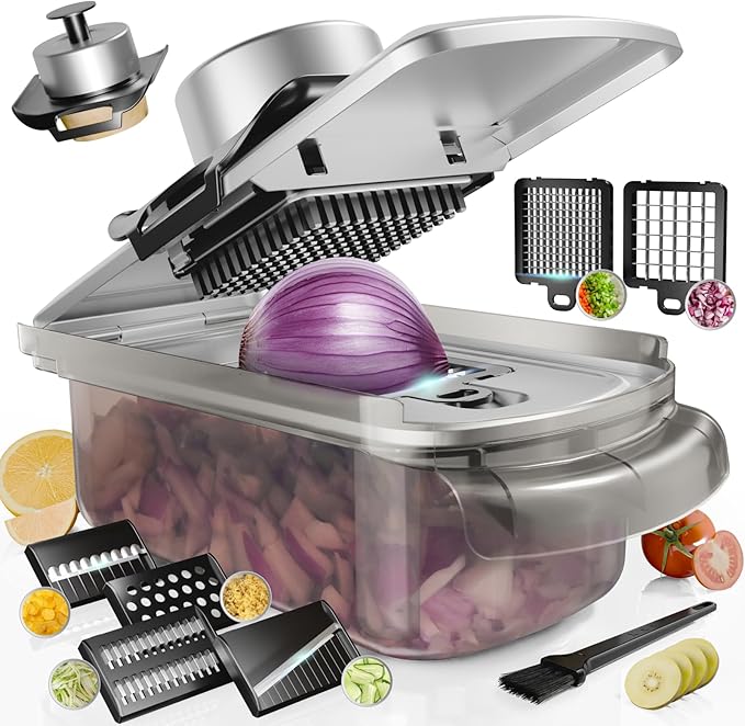 Vegetable Chopper 9-in-1 Mandoline Slicer